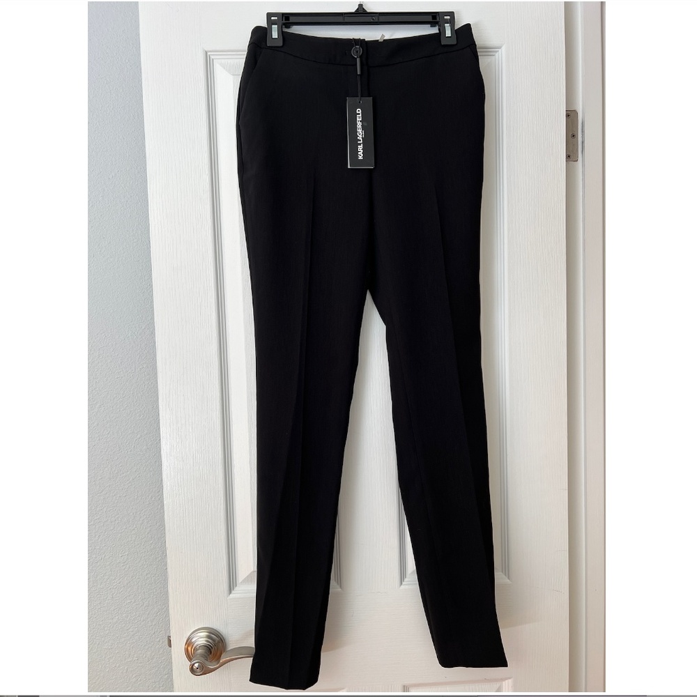 NWT Karl Lagerfeld Black slacks